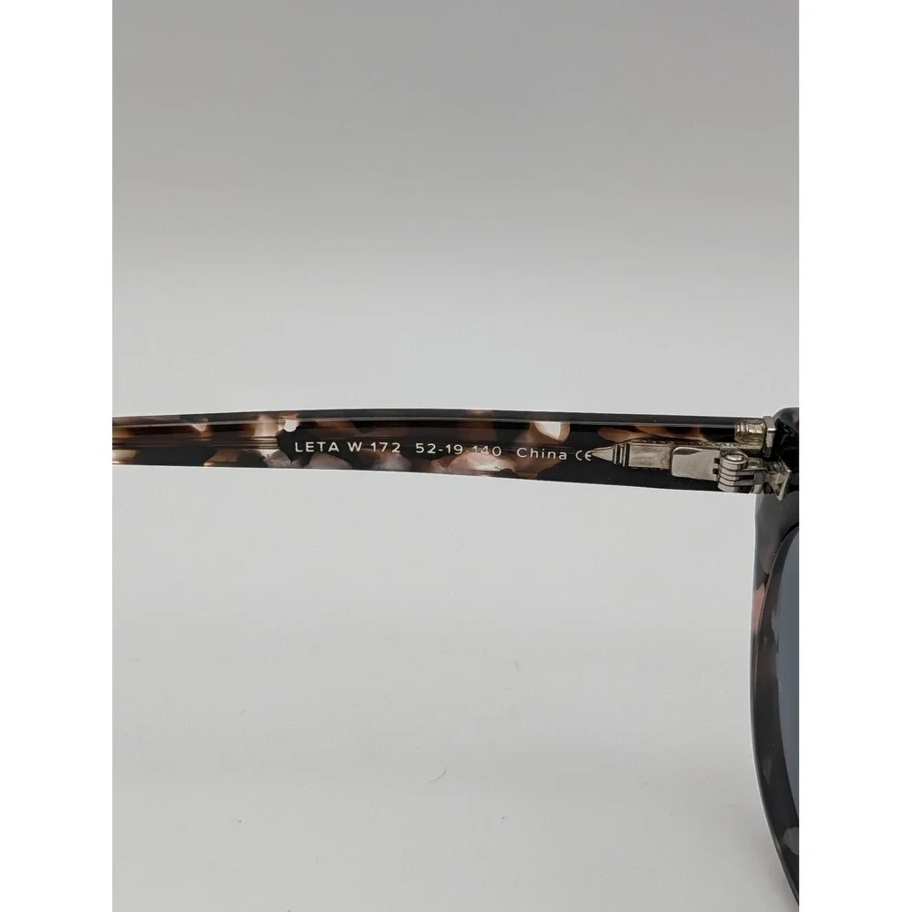 Warby Parker Leta W 172 Black Currant Tortoise Cat Eye Sunglass Frames Only